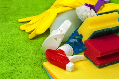 Furniture and household items prepared for clearance in Streatham