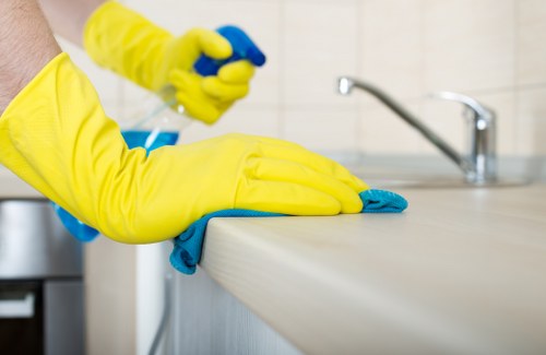 Commercial regular cleaning service for a Streatham business