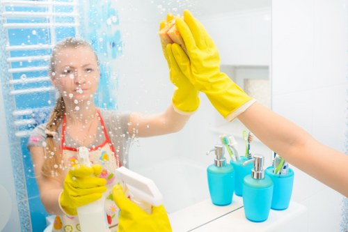 Bin store and shared corridor cleaning service in Streatham
